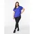 Active by Zizzi Majica temno liila