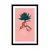 Plakat s paspartujem z napisom Aloe Barbadensis Miller - 30x45 no frame
