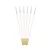 Set čopičev za konture - 6 delni - with soft bristles, 4 pcs, flat, size 2, 4, 6, 8