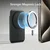 Magnetna denarnica ESR Premium Wallet Boost MagSafe - za 4 kartice - midnight black