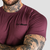 GymBeam Muška majica TRN Fitted Eggplant