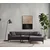 Atelier del Sofa Ugaona garnitura New Petra, D ugao, 250x69x145, Antracit