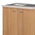FlexWell Kuhinjska Spodnja Omarica Nano, Barva Bukve