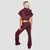 GymBeam Women‘s Relay Cropped Hoodie Fig