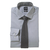 OLYMP Poslovna srajca Level 5 Chambray, siva