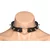 Master Series Spiked Heart Choker Black