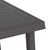 Stol za kampiranje antracit 79 x 56 x 64 cm PP izgled drva