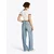 Tommy Jeans Majica mornarska/bela