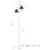 Globo 16466-2S - Podna lampa LYNDON 2xE14/40W/230V