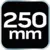 Montažne klešče s ploščato glavo, 250 mm 02-441