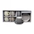 PORCELAN SET ZA KAFU 140ml 6/1 (PASTEL) RXG-N240318