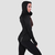 Women‘s Pulse 1/2 Zip Running Sweatshirt Black - GymBeam