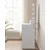 Songmics Toaletna mizica, 100x40x145 cm, bela