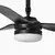 FARO 33815WT-21-LED PUNT M LED/18W/230V plafonski ventilator sa prigušiva, crne boje, prečnik 132 cm WT + daljinski upravljač