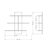 HANAH HOME Zidna polica Lale White