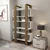 Hanah Home Polica za knjige Reina, 80x150x29.5 cm, Orah-bela
