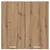 Vidaxl Viseča omarica Umetni hrast 80 x 31 x 80 cm Konstruiran les