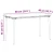 Stol za vrt Crna 80 x 40 x 45 cm poliratan
