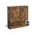 Songmics Kopalniška omarica 60x16x60 cm rjava