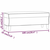 Vidaxl Klop temno siva 100x35x41 cm blago