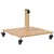 Baza za suncobran Svjetlo drvo 45 x 45 x 31,5 cm