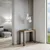 Ityhome Ityhome 90 x 77 konzolna miza rjava, (20847921)