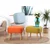 Atelier del Sofa Tabure 50x43x42cm, Braon