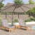 Suncobran Sivo-smeđa 351 x 250 x 260 cm Poliester i aluminij