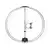 NEDIS ANORFM10ME za radio prijem, spoljna, FM (87,5 - 108 MHz) 4db - aluminium