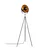 Aberto Design Podna lampa Mixed-11516-US, 62 x 45 x 160 cm E27, 40W, Crna