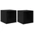 Ormar za Zid 2 pcs Crni hrast 37 x 37 x 37 cm Konstruirano drvo