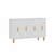 HANAH HOME Komoda Tiger White