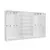 Hanah Home Ormar za hodnik Noah 8273, 360x210x35 cm, Antracit