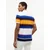 TOMMY HILFIGER Majica  modra / nočno modra / rumena / bela