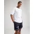Majice New Era Pinstripe OS Tee UNISEX Optic White/ Navy M