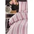 Soft Line - Claret Red Claret Red Single Quilt Cover Set