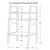 Hanah Home stalak za gramofon CPT4833-50, 50 cm, tikovina