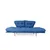 Atelier del Sofa Trosed na razvlačenje Nina 200x70cm Plavi