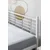 Woody Fashion Double Bedstead K01 - White (150 x 200)