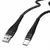 shumee Kabel USB C 2M | Kabel USB - USB TIP C | Črna Hitro polnjenje | Prenos