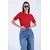 Trend Alacati Stili Ženska bluza Alc-X15094, Crvena