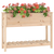 Sadilica s policom 111,5x34,5x81 cm od masivne borovine