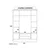 HANAH HOME Ormar mat bele boje Rb 112