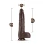 Blush Dr. Skin Silicone Dr. Murphy 8 Inch Thrusting Dildo Chocolate