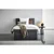 Carryhome POSTELJA BOXSPRING 140 cm x 200 cm , tekstil temno siva