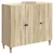Kreveta Hrast sonoma 89 x 34,5 x 80 cm Konstruirano drvo