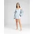 HOLLISTER Dolga srajca  svetlo modra / bela