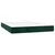 vidaXL Box spring postelja z vzmetnico LED tem. zelena 140x200cm žamet