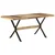 vidaXL Jedilna miza 160x80x76 cm robusten mangov les