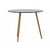 Miza Dallas 3889 Črna, Rjava, 75cm, MDF plošča, Kovina